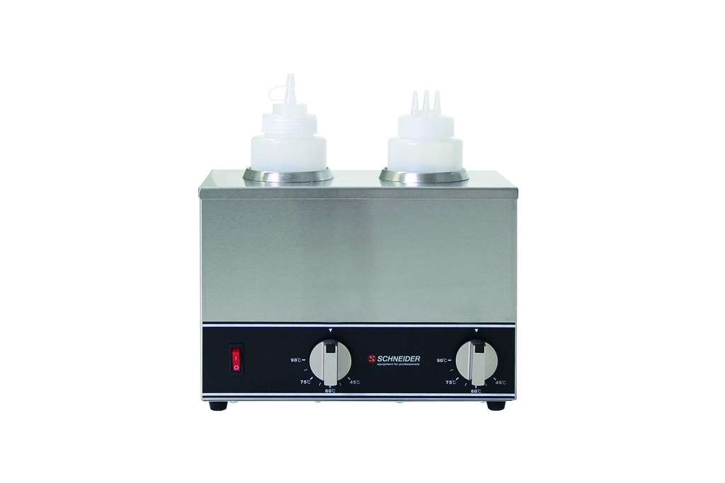 [150630] Flaschenwärmer 2-fach, elektrisch, 305 x 165 x 330 mm