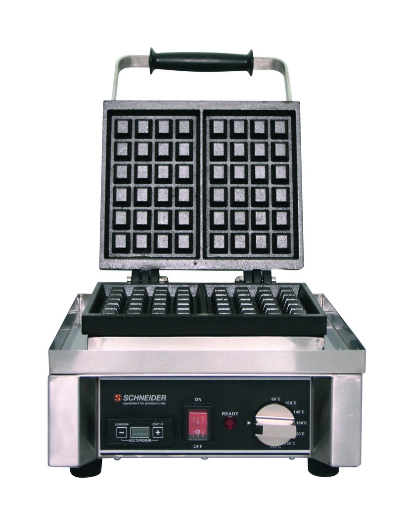 [150700] Waffel-Eisen aus Guss, 100 × 185 mm