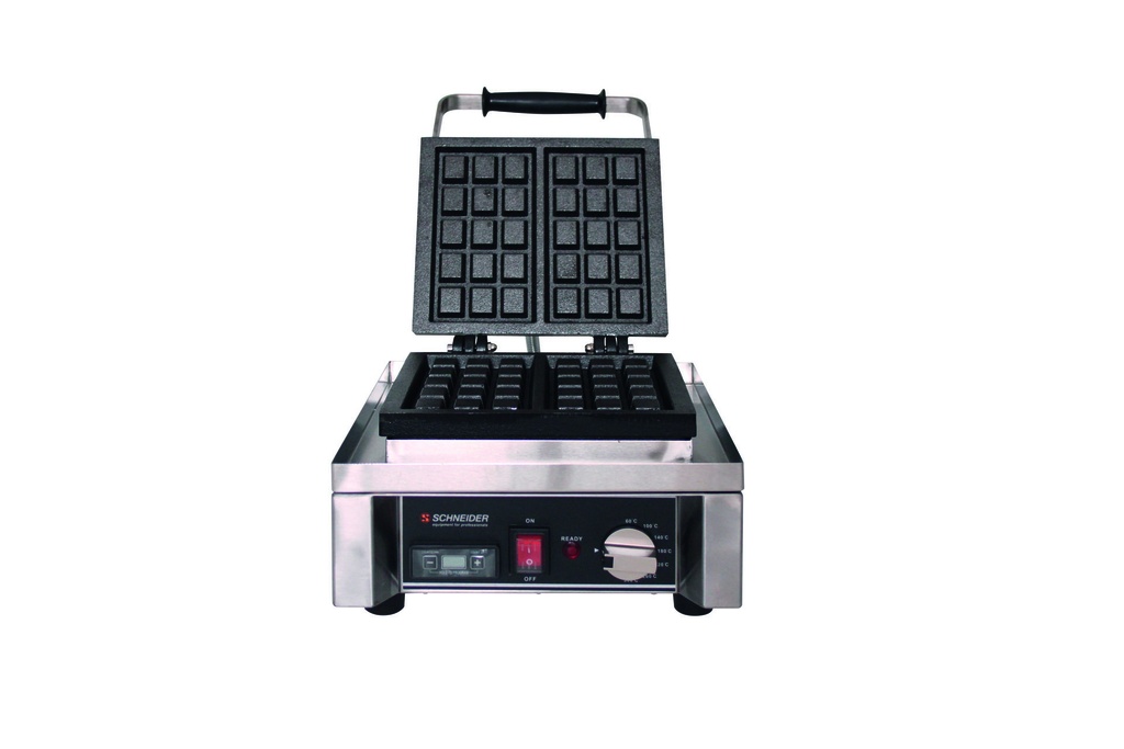 [150720] Waffeleisen aus Guss, 100 × 185 mm