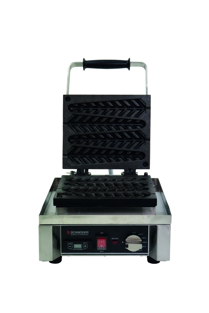 [150730] Waffel-Eisen aus Guss, 55 × 215 mm