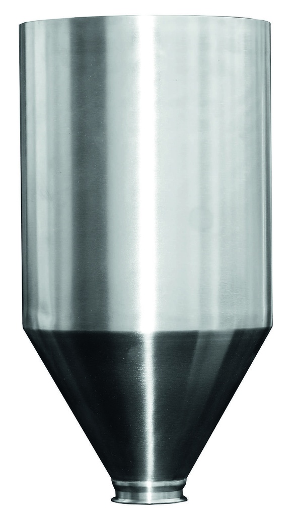 Trichter aus Edelstahl, 17 l