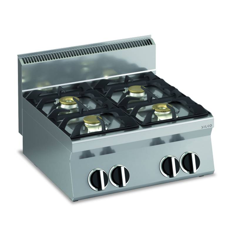 [10221306] KBS Gas-Kochfläche 4 Brenner Tischgerät