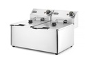 HENDI Fritteuse Kitchen Line - 2x8L