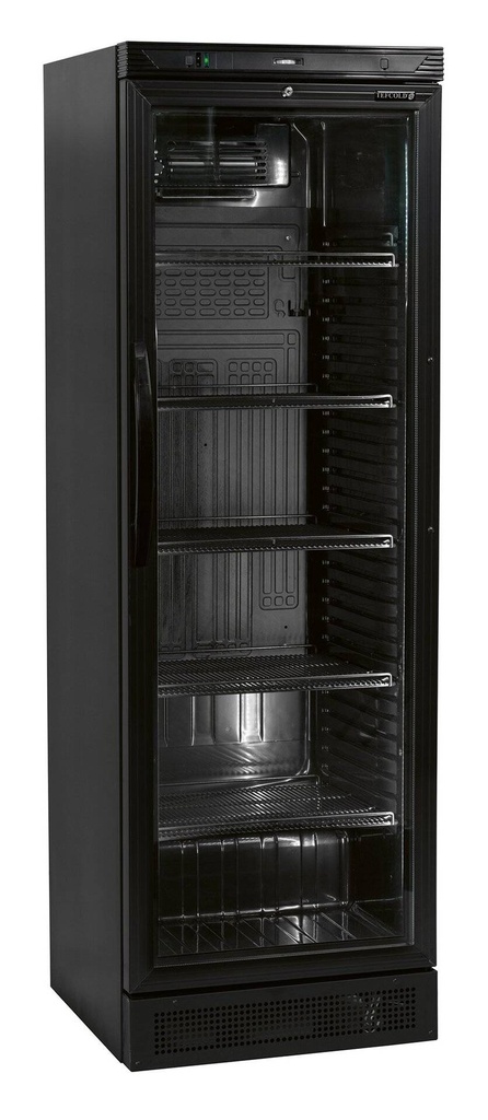 [435800445] NordCap Glastürkühlschrank KU 385 G BLACK