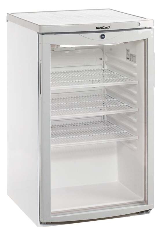 NordCap Glastürkühlschrank UKU 145 G