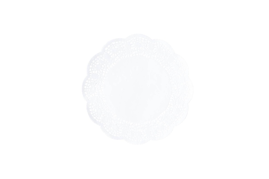 [116030] Tortenspitzen aus Papier, Ø 290 mm, weiß, 100 Stück