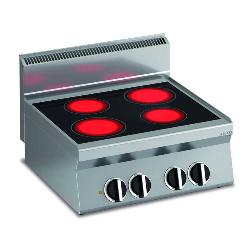 [10211314] KBS Glaskeramik Elektro-Kochfläche mit 4 Kochflächen Tischgerät