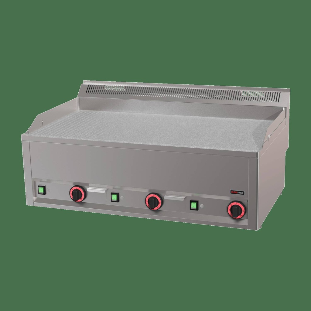 [00021123] REDFOX Elektro-Grillplatte FTHRC 90 EL