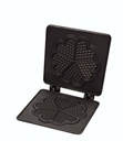 Neumärker Große Herzwaffel Wechselplatten für Thermocook