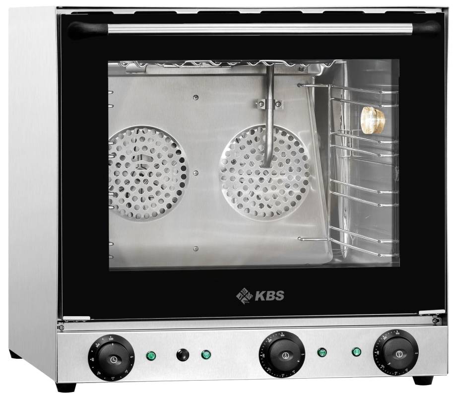 KBS Heißluftofen Premium 2,7 kW mit manueller Beschwadung und 2 kW Grillfunktion