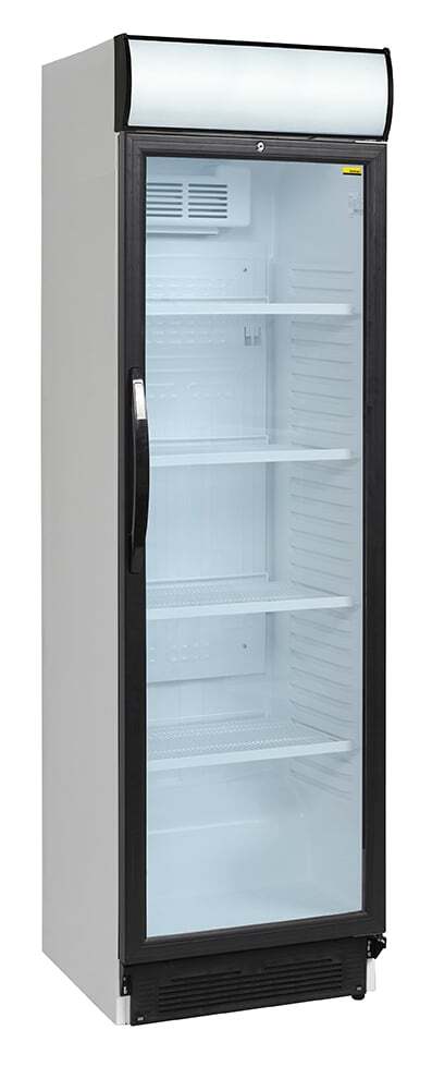NordCap Glastürkühlschrank KU 385 G-CP