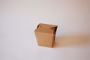 Foodbox eckig – 750 ml, braun, 500 Stk.