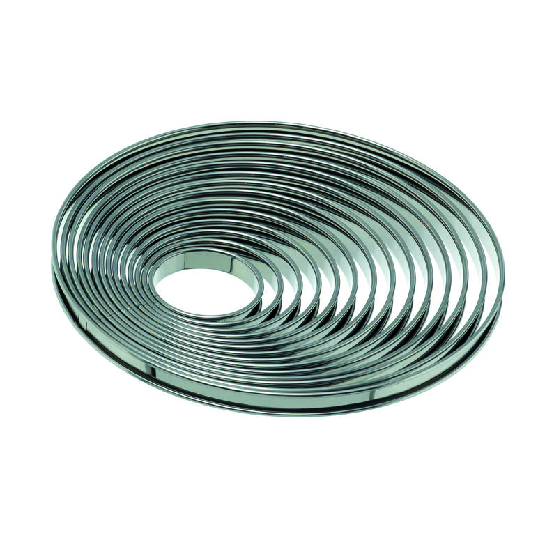 Tortenring aus Edelstahl, Ø 80 mm