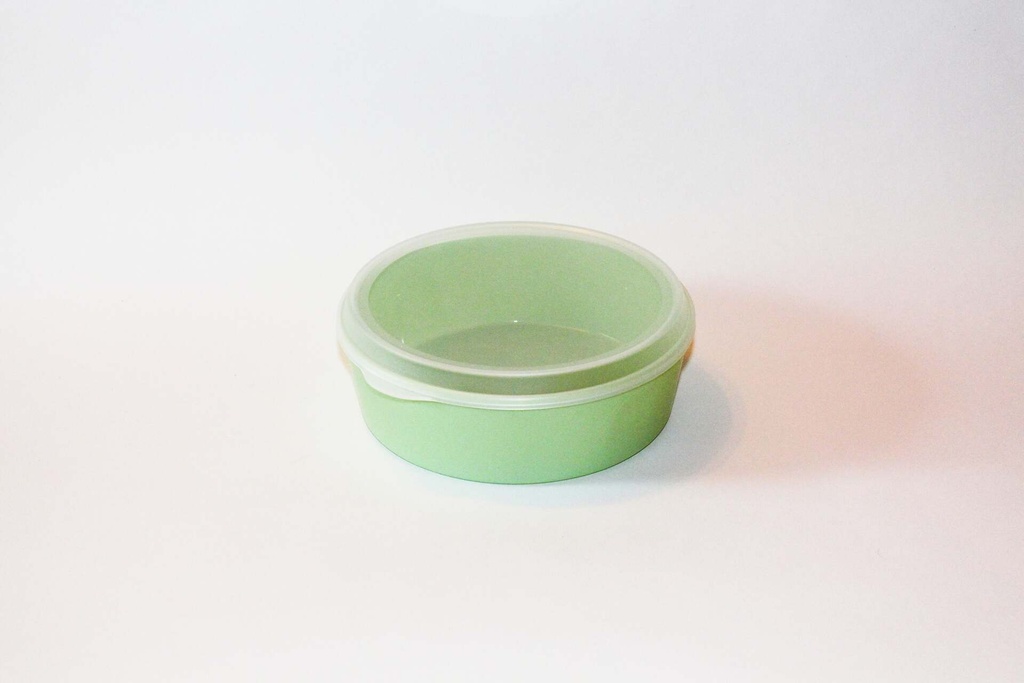 [622666 622670] Food Bowl Ø160x60mm/750ml mit Deckel / avocadogrün / 48 Stk.