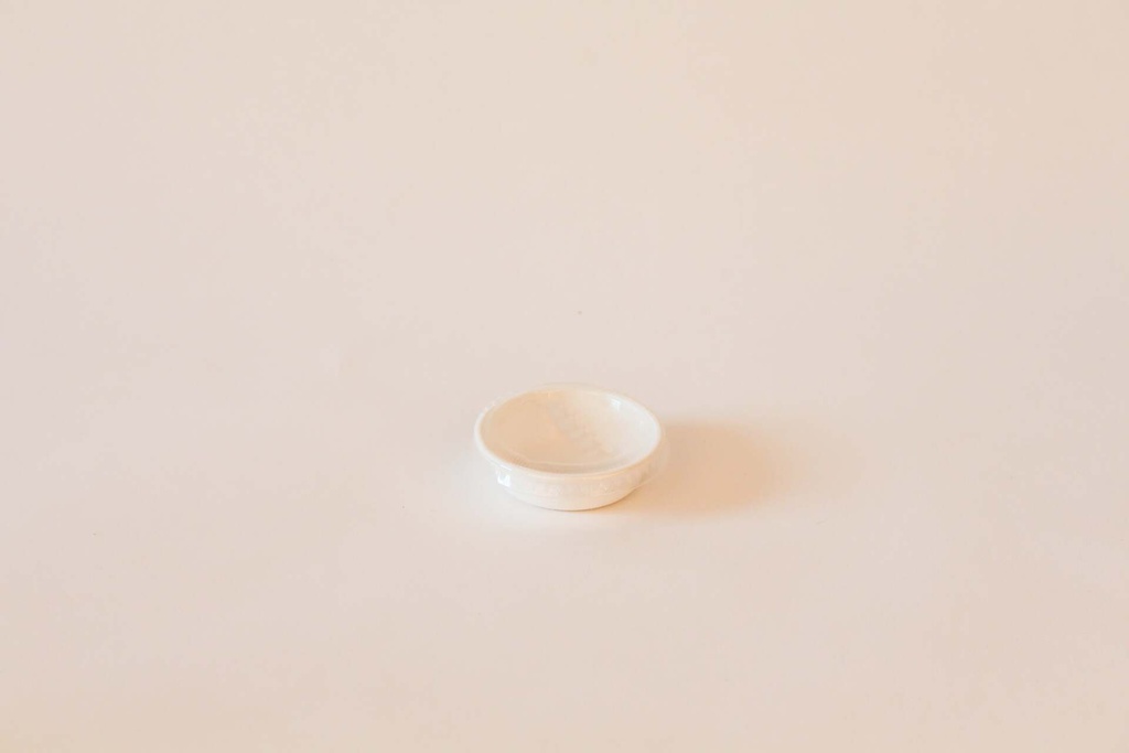 Dressingbecher Ø62mm/30ml Bagasse / mit PLA Deckel / 1800 Stk.