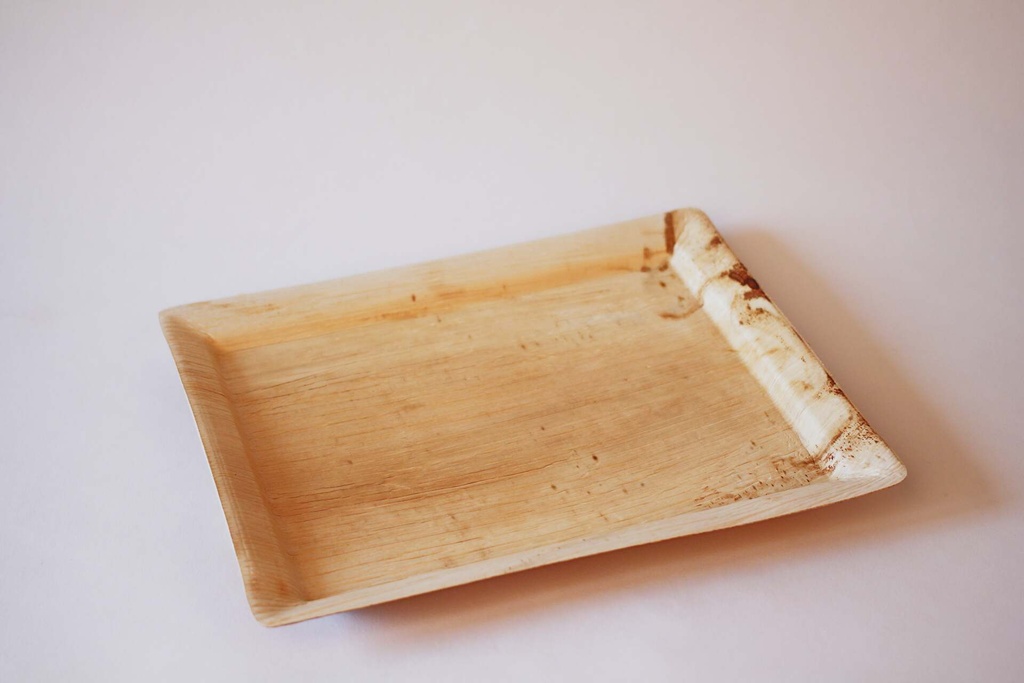 Tablett Palmblatt GN 1/2 – 100 Stück, 32,5×26,5 cm