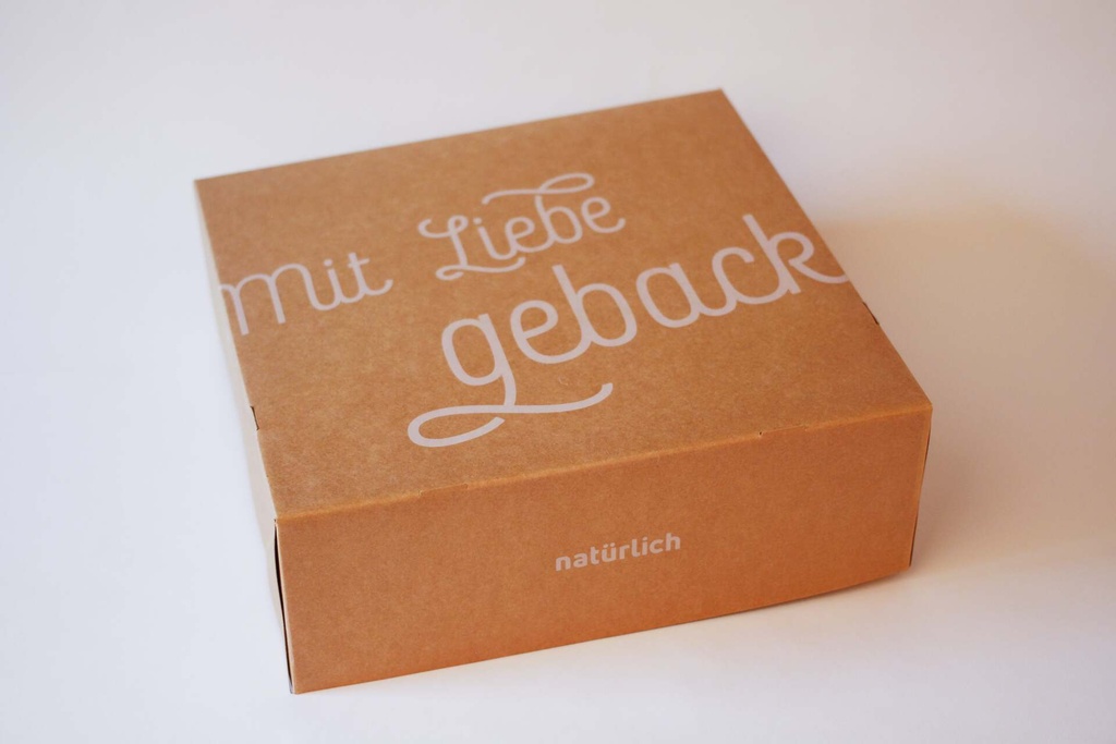 Tortenkarton eckig 32x32x11cm - 50 Stück