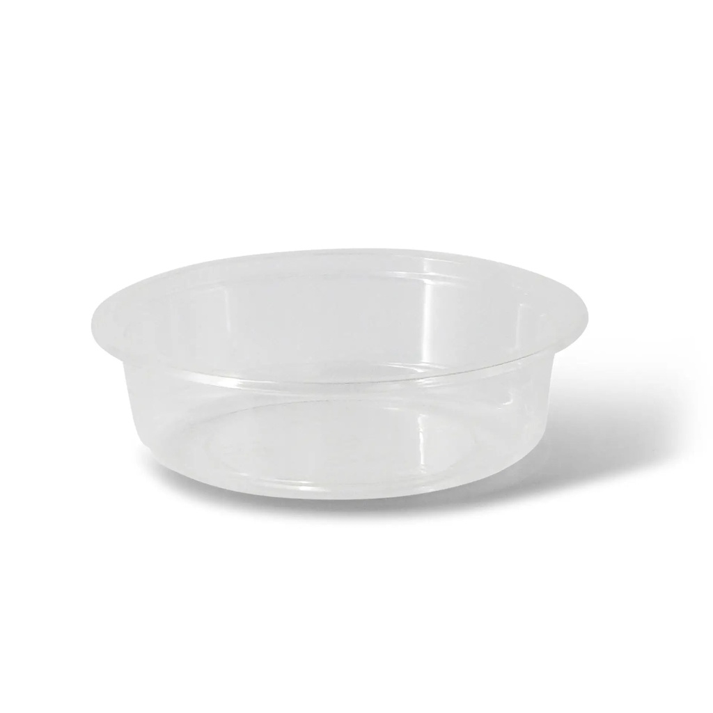 Deli Becher PLA Ø121 mm/240 ml – 1.000 Stück ohne Deckel / Transparent / 1000 Stk.
