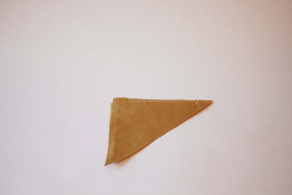 Spitztüte 21 cm/200 g – 1.000 Stück, braun