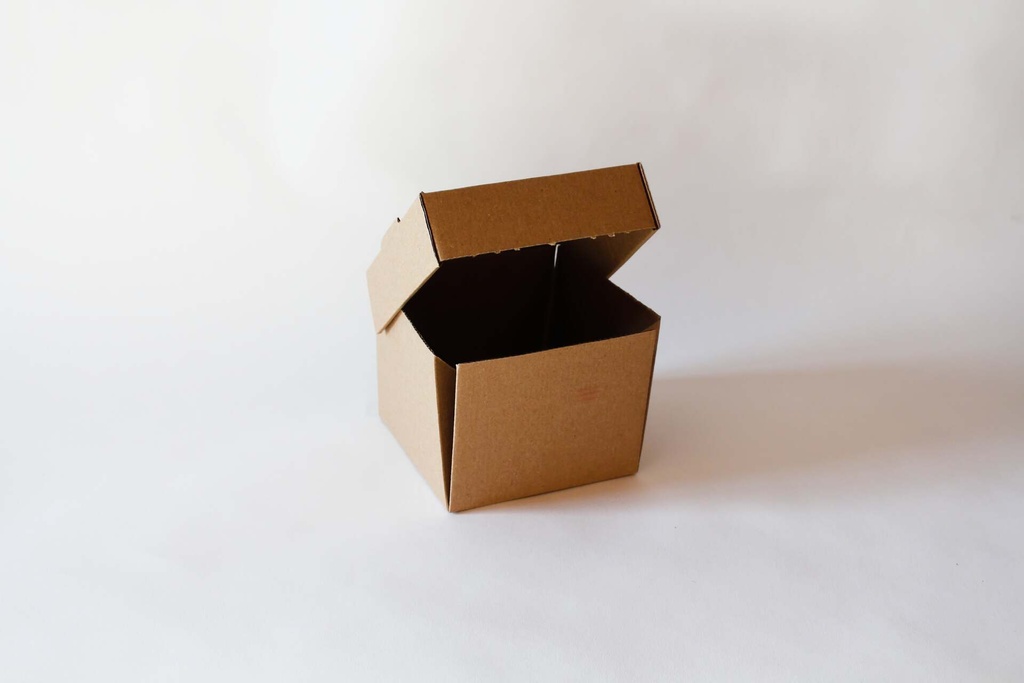 [681110] Burger Box Wellpappe, faltbar 125x125x105mm