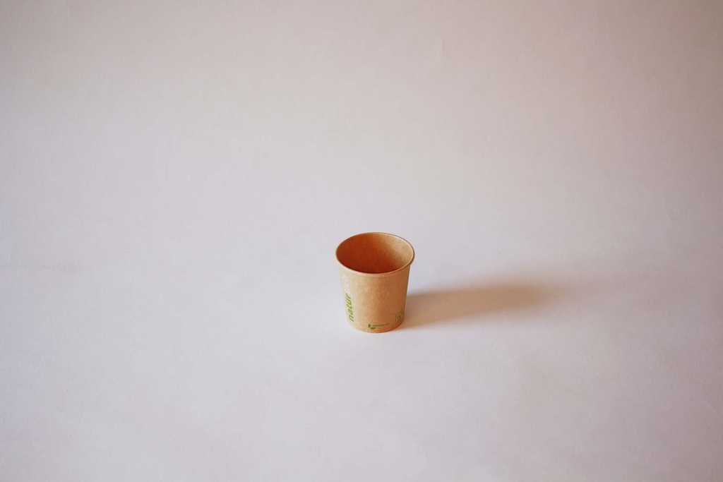 Kaffeebecher 100 ml – 1.000 Stück, braun