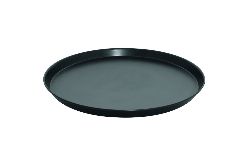 Pizzablech aus Blaustahl, Ø 400 mm