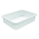 Pizzaballenbehälter aus Polypropylen, 400 x 300 x 75 mm