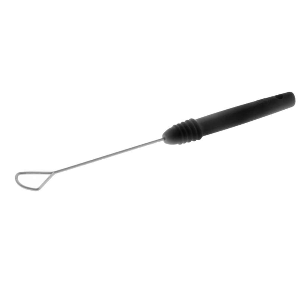 [199124] Pralinen-Tunkgabel aus Edelstahl, 190 mm, Kunststoffgriff