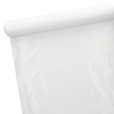 6 x Tischdecke, Folie 50 m x 80 cm weiss