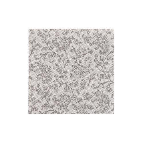 [10676] 14 x 20 Servietten "ROYAL Collection" 1/4-Falz 25 cm x 25 cm grau "Ornaments"