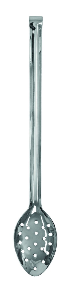 Servierlöffel gelocht aus Edelstahl, 340 mm, 60 x 90 mm