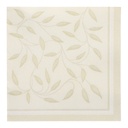5 x 50 Servietten "ROYAL Collection" 1/4-Falz 40 cm x 40 cm champagner "New Mediterran"