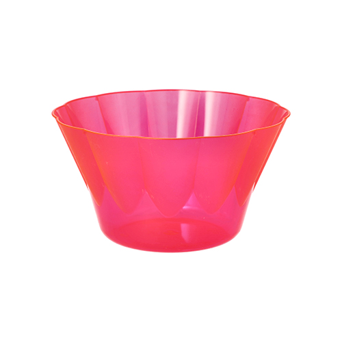 4 x 54 Eis- und Dessertschalen, PS rund 400 ml Ø 12 cm · 7 cm pink