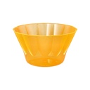 4 x 50 Eis- und Dessertschalen, PS rund 500 ml Ø 13 cm · 7,5 cm orange