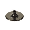 10 x 50 Unterteile für Stiel-Gläser, PS rund Ø 6,55 cm · 2,05 cm schwarz