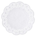 20 x 100 Tortenspitzen rund Ø 36 cm weiss