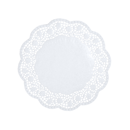 20 x 100 Tortenspitzen rund Ø 18 cm weiss