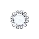 20 x 100 Teller- und Tassendeckchen rund Ø 15 cm weiss