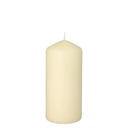 10 x Stumpenkerze Ø 60 mm · 130 mm creme