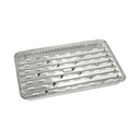 10 x 5 Grillschalen, Alu eckig 2,5 cm x 23 cm x 34 cm