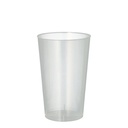 20 x 25 Mehrweg-Trinkbecher PP 0,3 l Ø 7,8 cm · 11,8 cm transluzent unzerbrechlich