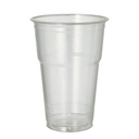 16 x 70 Kaltgetränkebecher, PLA "pure" 0,4 l Ø 9,5 cm · 13,2 cm glasklar mit Schaumrand