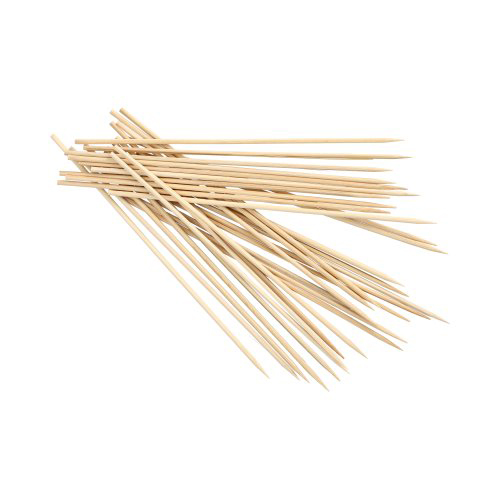 6 x 1000 Schaschlikspieße, Bambus "pure" Ø 3 mm · 20 cm