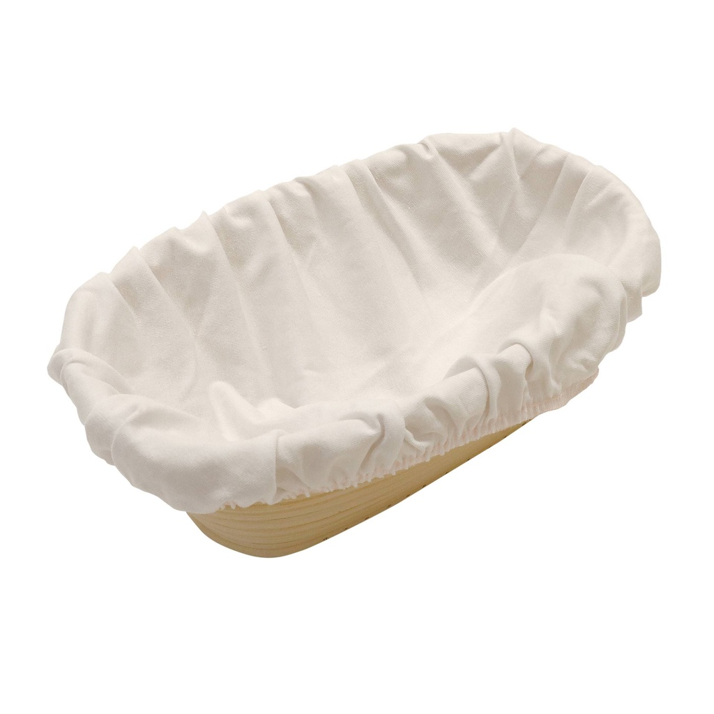 Gärtuch aus Baumwolle, 130 x 350 mm, weiß