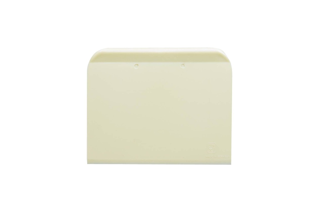 Teigabstecher aus Polypropylen, 120 x 100 mm, elfenbein