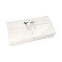 4 x 250 Servietten, 2-lagig 1/8-Falz 33 cm x 33 cm weiss