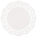 4 x 250 Tortenspitzen rund Ø 36 cm weiss