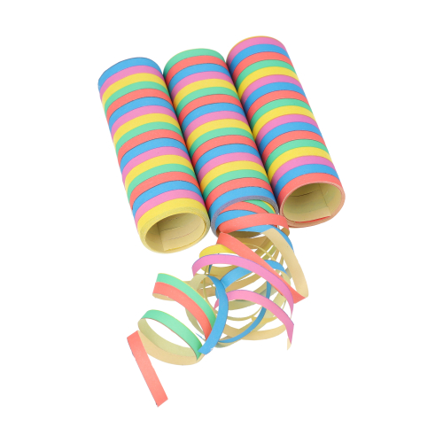 [18619] 12 x 3 Luftschlangen 4 m "Stripes"