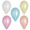 12 x 10 Luftballons Ø 25 cm farbig sortiert "Pearly"