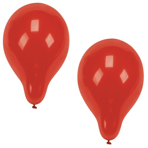 5 x 100 Luftballons Ø 25 cm rot